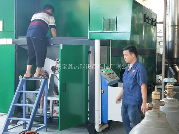 生物质热风炉应用安装