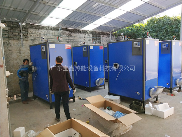 汕尾皮革厂-多台蒸汽锅炉应用现场